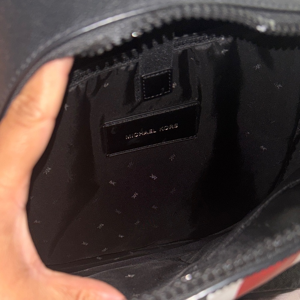 Michael Kors Men's Backpack with Red Stripe - Picture 4 of 4